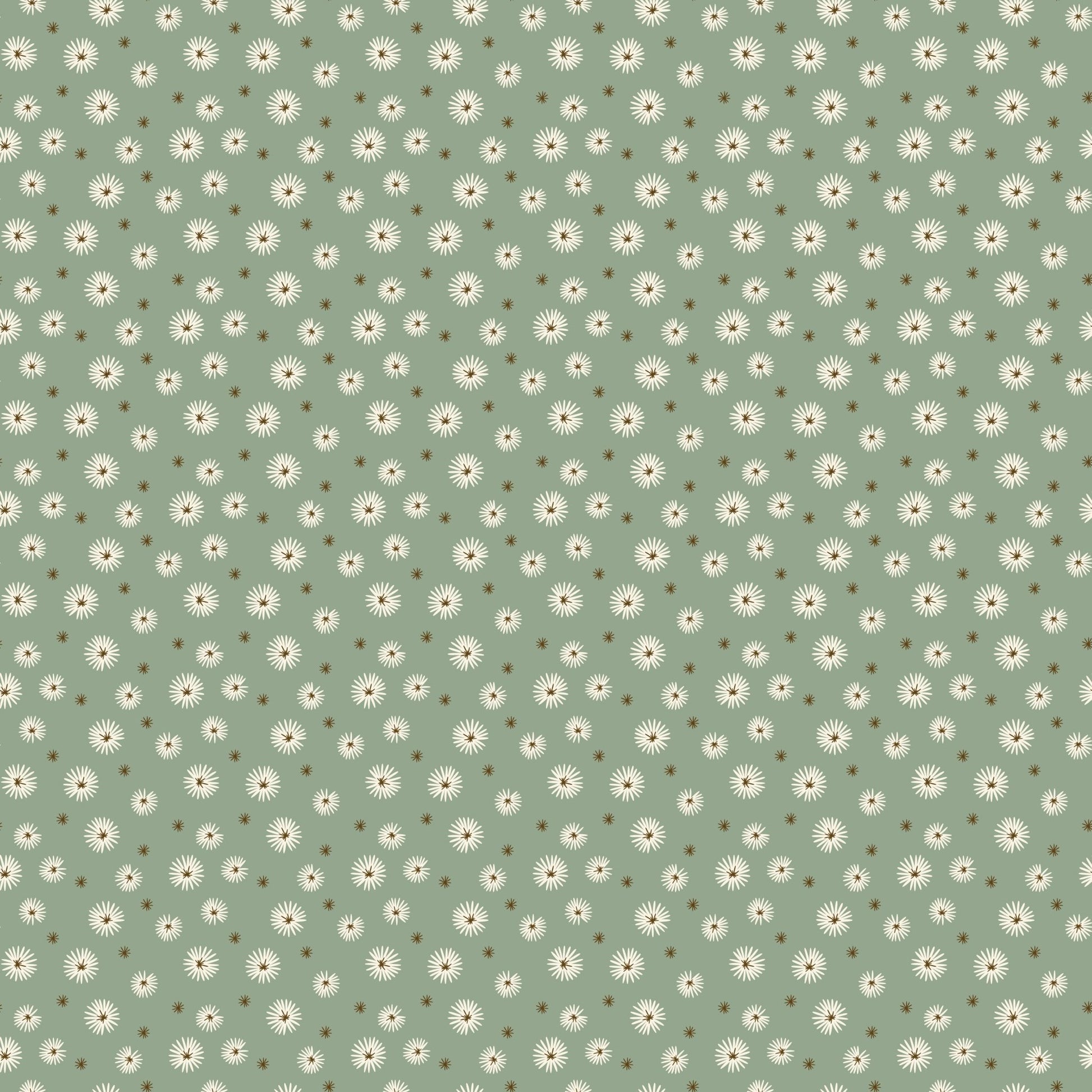 Morning Latte Quilt Fabric by Sandy Gervais Seedpods Aloe - C16924 - ALOE - Jammin Threads