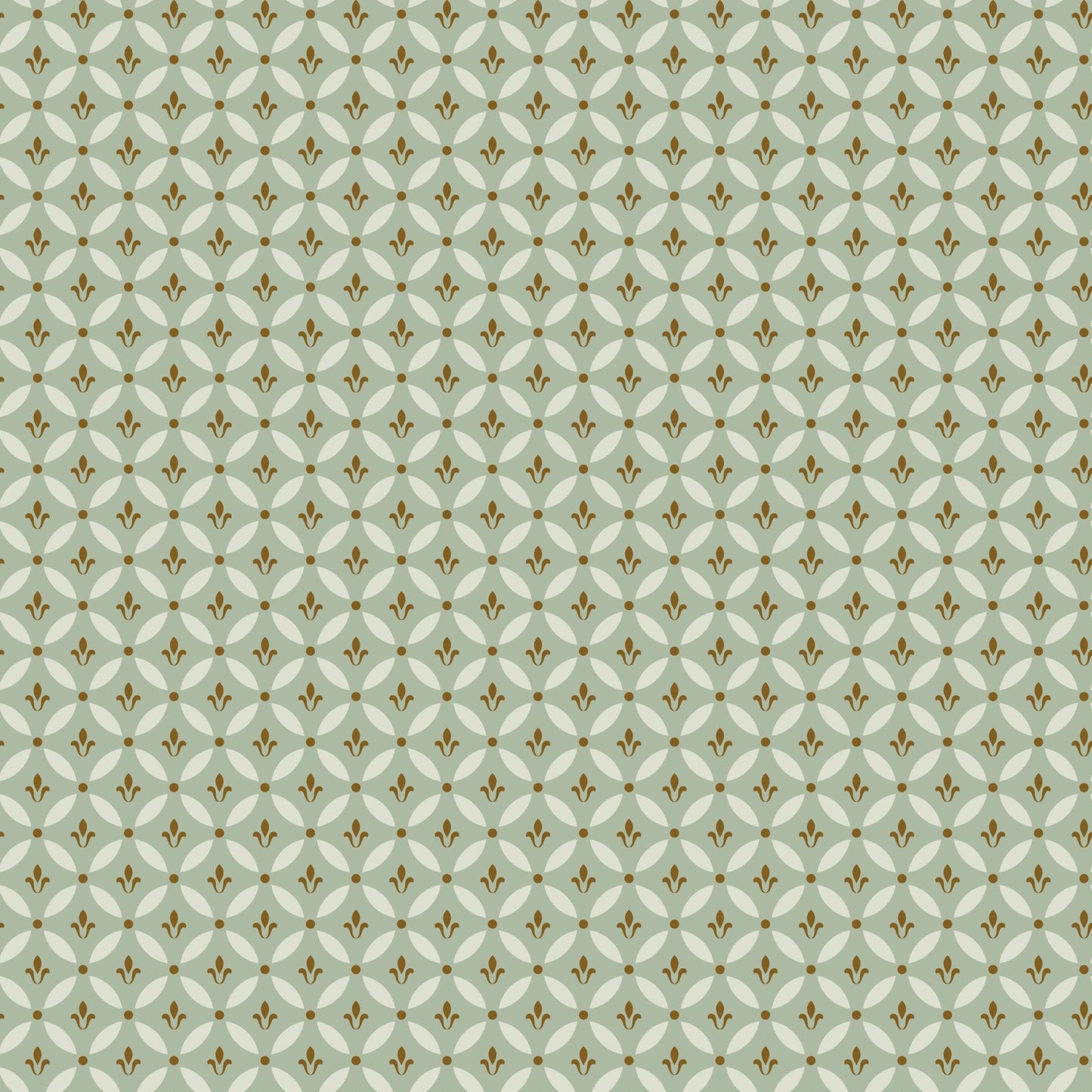 Morning Latte Quilt Fabric by Sandy Gervais Tile Aloe C16922 - ALOE - Jammin Threads