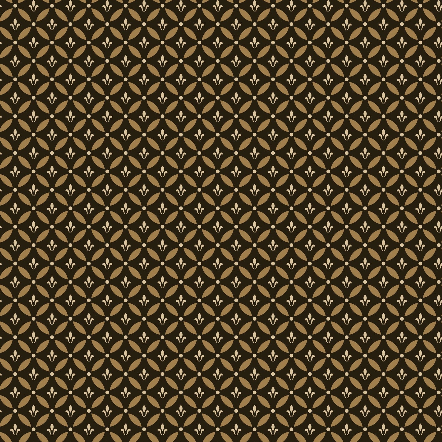 Morning Latte Quilt Fabric by Sandy Gervais Tile Espresso C16922 - ESPRESSO - Jammin Threads