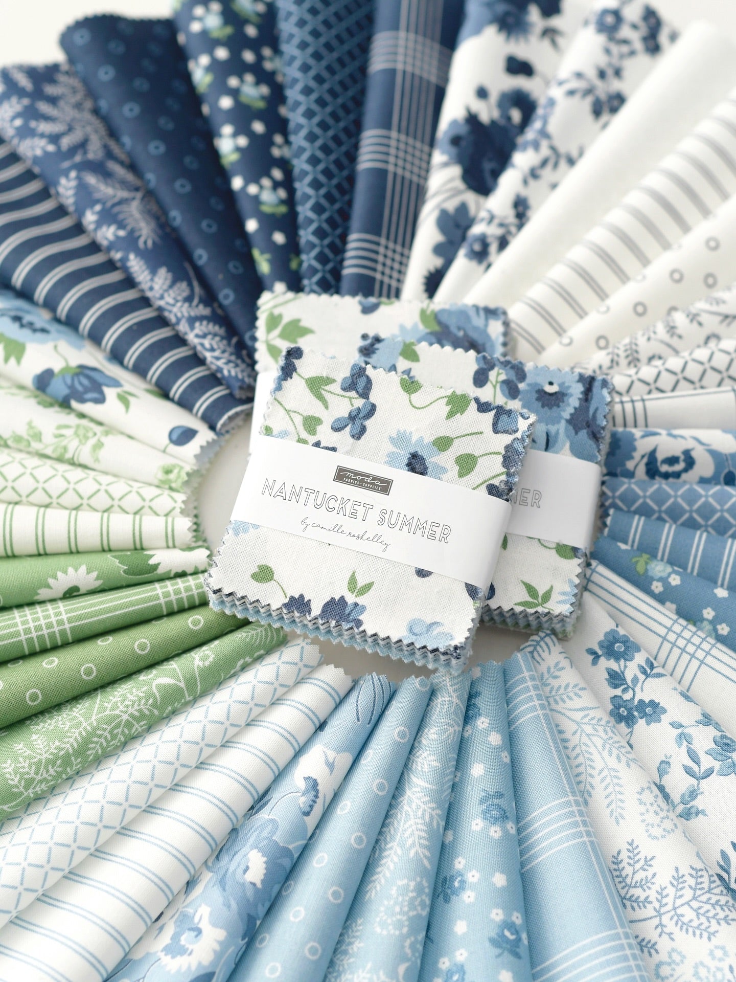 Nantucket Summer Charm Pack 55260PP by Camille Roskelley - Jammin Threads