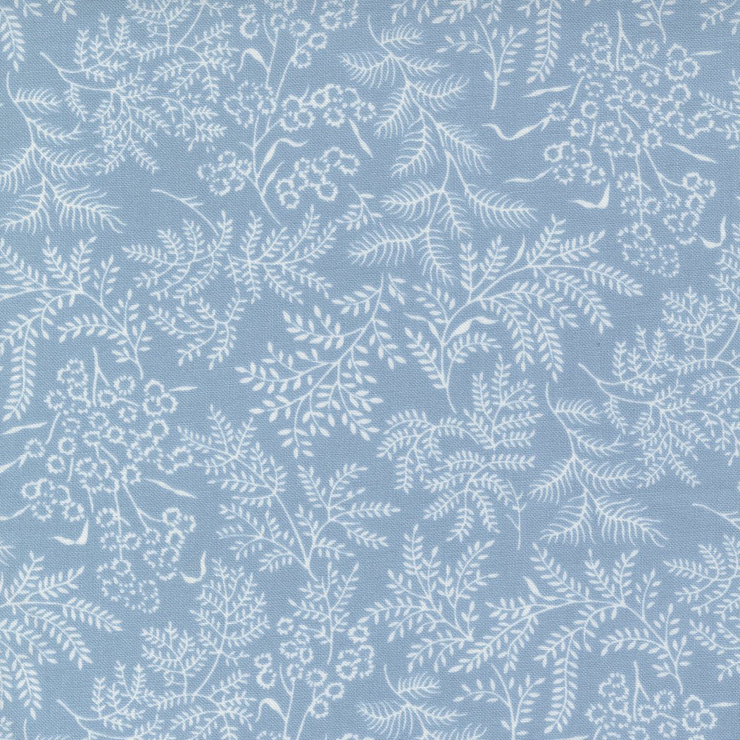 Nantucket Summer Quilt Fabric Light Blue 55261 24 by Camille Roskelley for Moda Fabrics - Jammin Threads