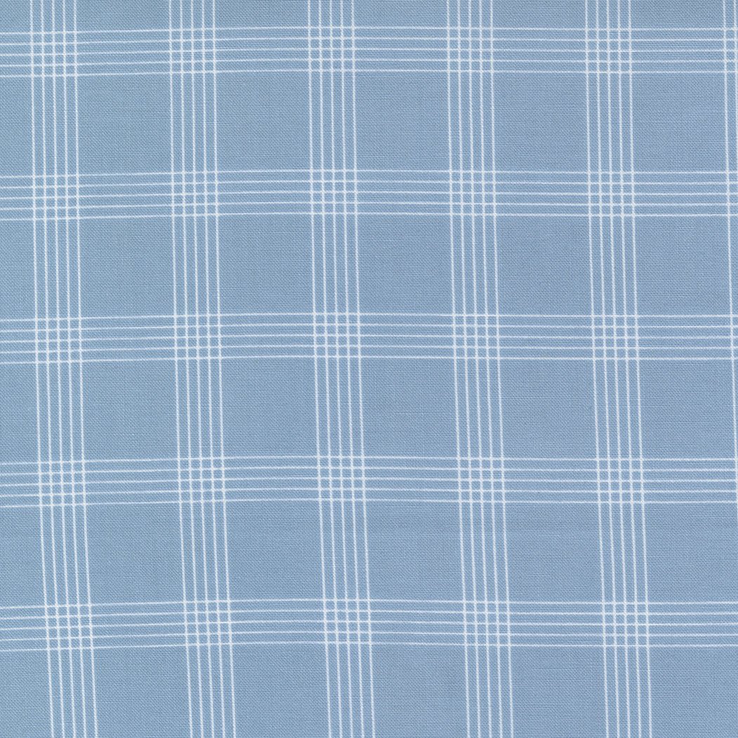 Nantucket Summer Quilt Fabric Light Blue 55262 14 by Camille Roskelley for Moda Fabrics - Jammin Threads