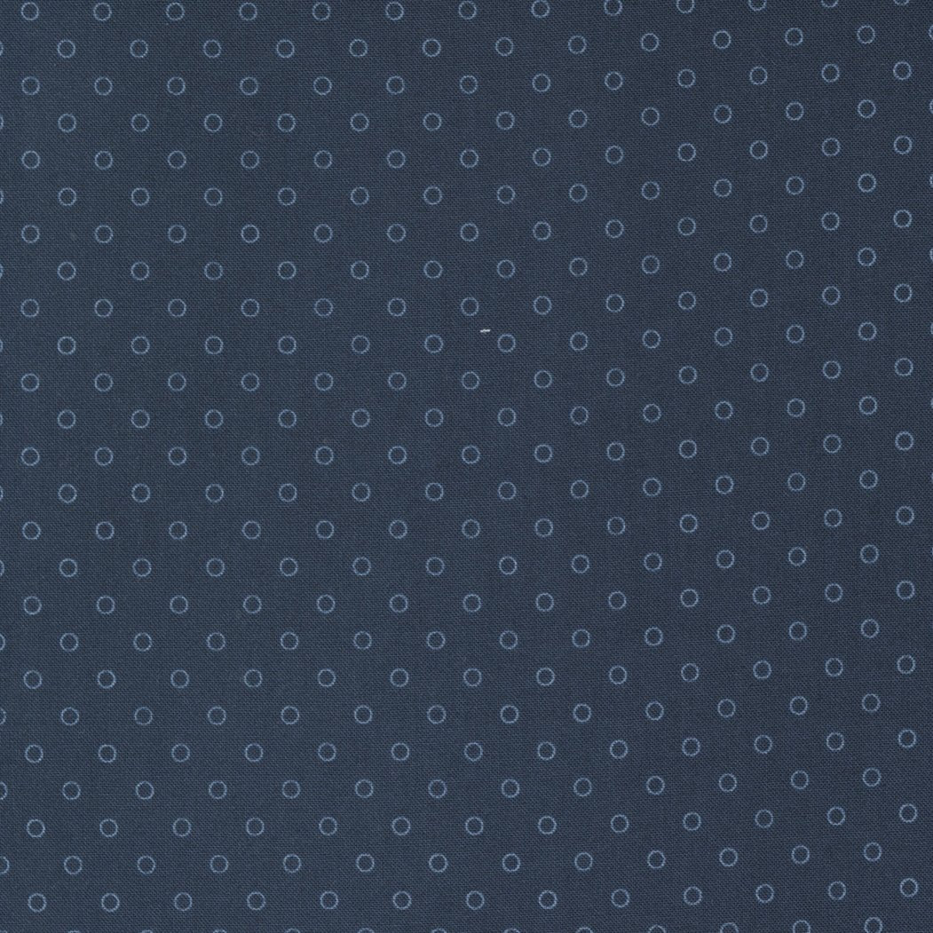 Nantucket Summer Quilt Fabric Navy 55264 12 by Camille Roskelley for Moda Fabrics - Jammin Threads