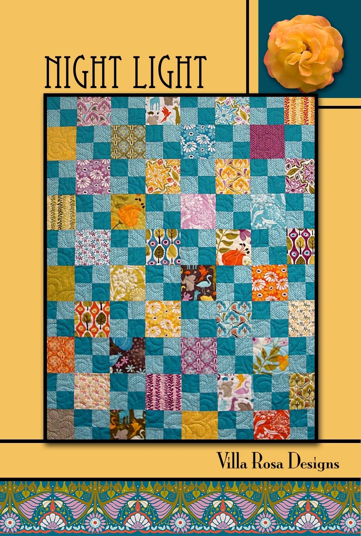Night Light Quilt Pattern by Villa Rosa Designs (PDF Download) - Jammin Threads