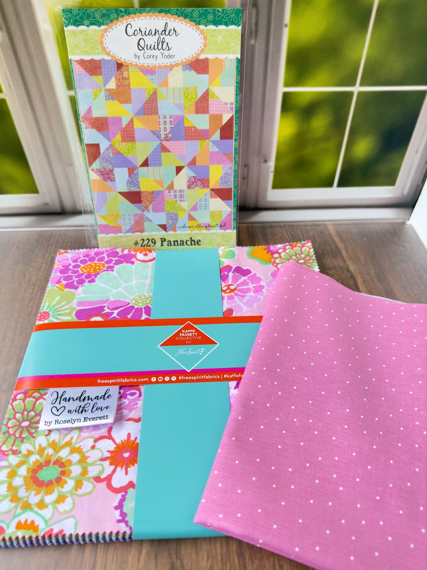 Panache Quilt Kit featuring Sorbet by Kaffe Fassett - Jammin Threads