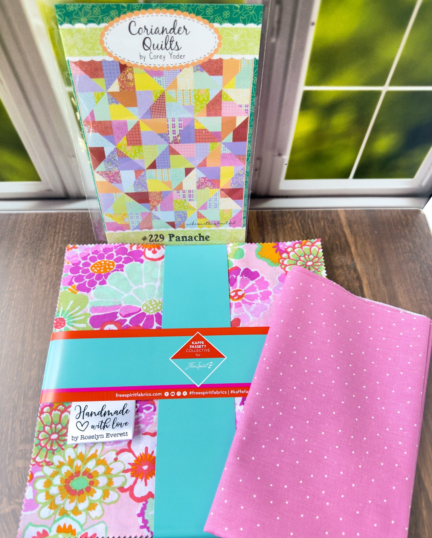 Panache Quilt Kit featuring Sorbet by Kaffe Fassett - Jammin Threads