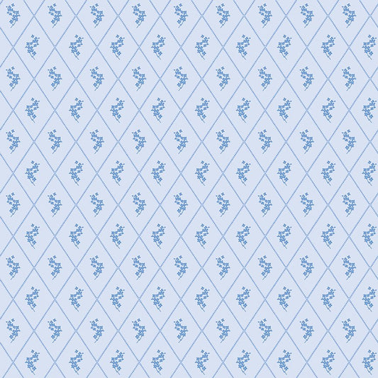 Penelope Quilt Fabric Diamonds C16642 - SKY by My Mind's Eye for Riley Blake Designs - Jammin Threads