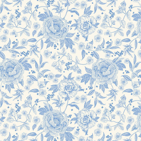 Penelope Quilt Fabric Main C16640 - CREAM by My Mind's Eye for Riley Blake Designs - Jammin Threads