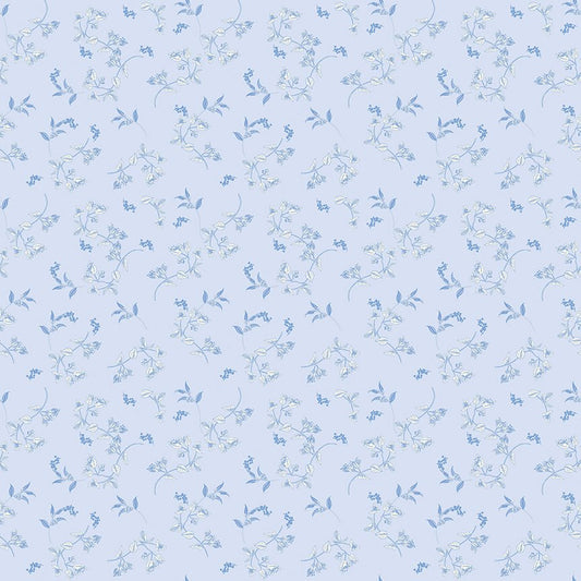 Penelope Quilt Fabric Stems C16641 - SKY by My Mind's Eye for Riley Blake Designs - Jammin Threads