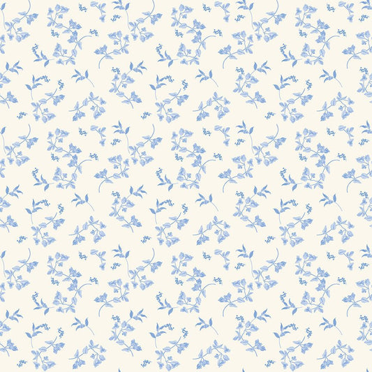 Penelope Quilt Fabric Stems on Cream C16641 - CREAM by My Mind's Eye for Riley Blake Designs - Jammin Threads