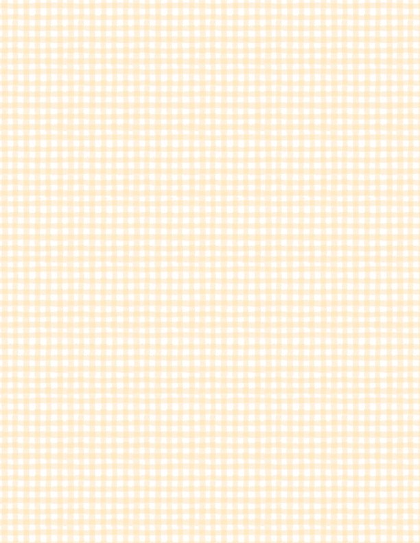 Rainbow Dreams Quilt Fabric Gingham Yellow by Jenny Faw 3073 43024 551 - Jammin Threads