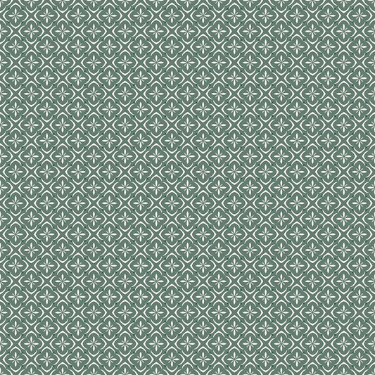 Renew Quilt Fabric Tile AQUA by Sandy Gervais C17286 - AQUA - Jammin Threads