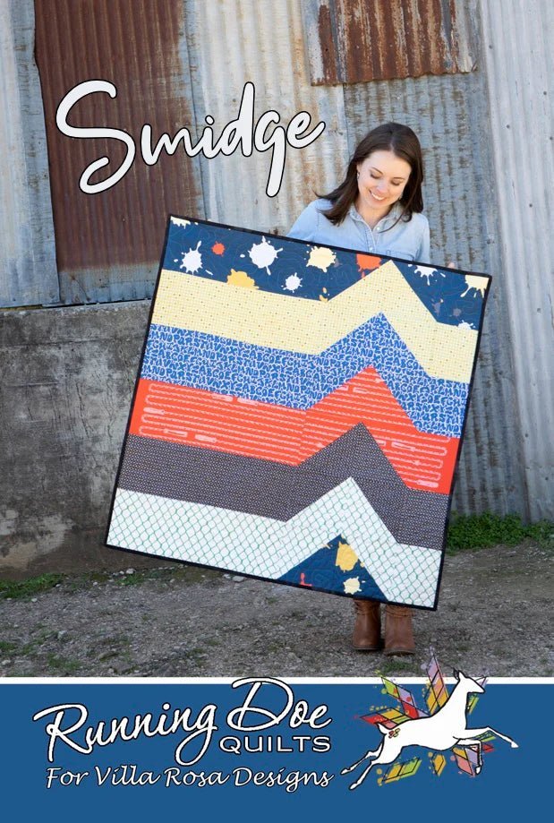 Smidge Quilt Pattern by Running Doe Quilts (PDF Version) - Jammin Threads