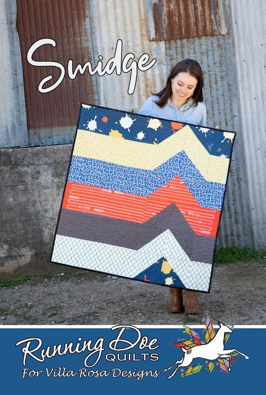 Smidge Quilt Pattern by Running Doe Quilts (PDF Version) - Jammin Threads