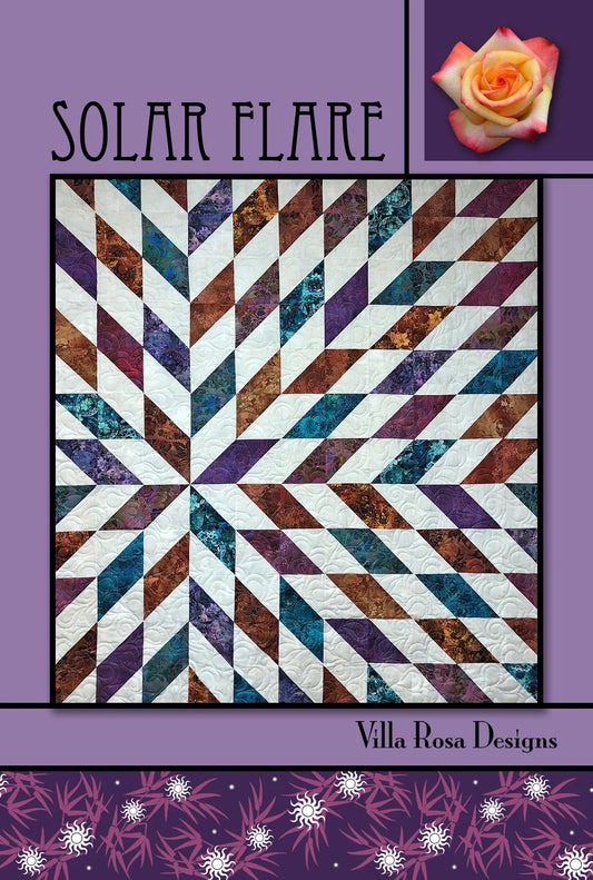 Solar Flare Quilt Pattern by Villa Rosa Designs (PDF Download) - Jammin Threads