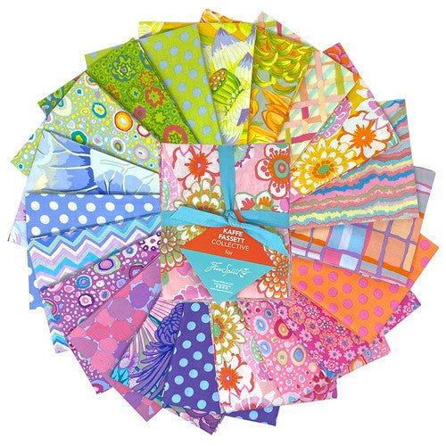 Sorbet Fat Quarter Bundle – 20 Pieces | FB4FQGP.SORBET Kaffe Fassett Collective - Jammin Threads