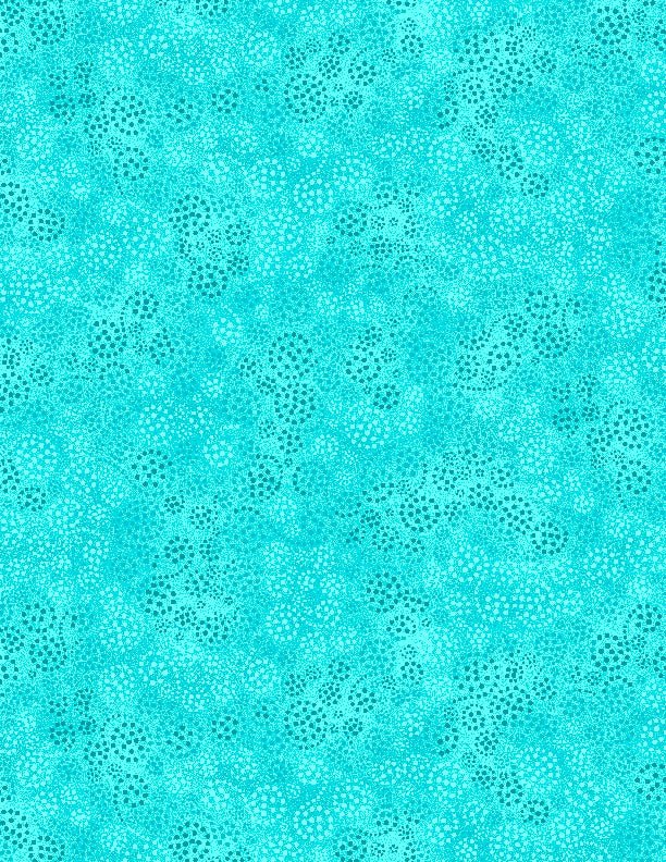 Sparkles on Teal Quilt Fabric by Wilmington Prints. - Jammin Threads