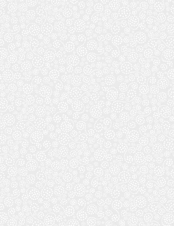 Sparkles White on White Quilt Fabric by Wilmington Prints. White tone on tone - Jammin Threads