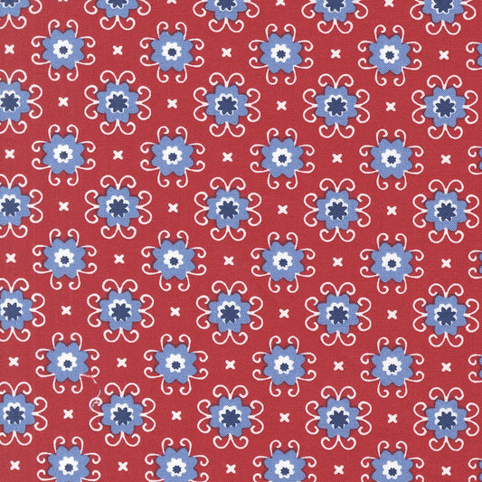 Star Spangled Quilt Fabric Rocket 24173 15 by April Rosenthal for Moda Fabrics - Jammin Threads