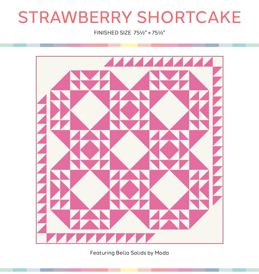 Strawberry Shortcake Quilt Kit - Jammin Threads