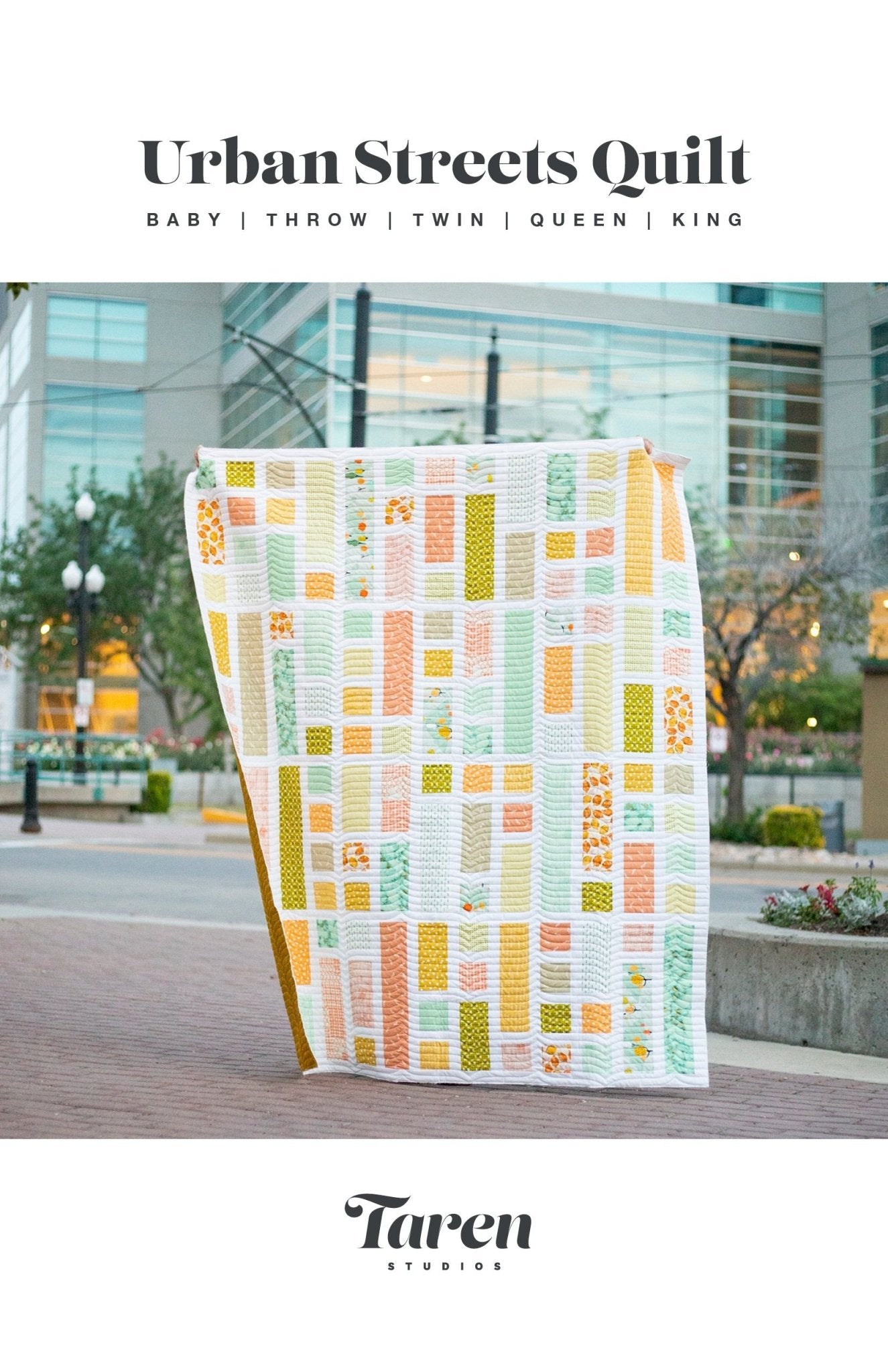 Taren Studios Urban Streets Quilt Pattern - Jammin Threads