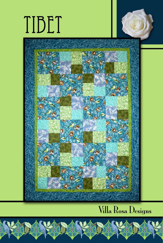Tibet Quilt Pattern by Villa Rosa Designs (PDF Download) - Jammin Threads