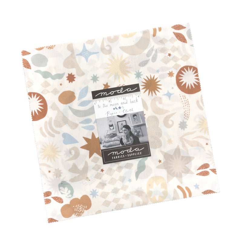 To The Moon And Back Layer Cake by Paper + Cloth for Moda Fabrics 25900LC - Jammin Threads