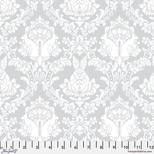 True Colors Quilt Fabric by Tula Pink for Free Spirit Fabrics Ghost Bunny PWTP251.WHISPER - Jammin Threads