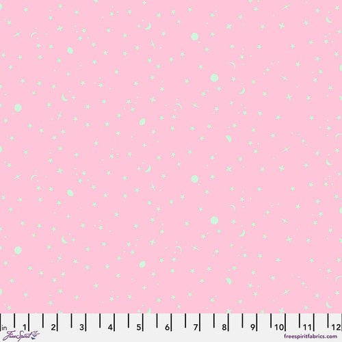 True Colors Quilt Fabric by Tula Pink for Free Spirit Fabrics Space Sprinkles PWTP254.PIGLET - Jammin Threads