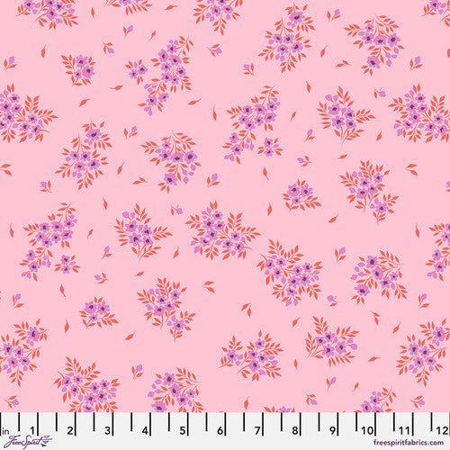 True Colors Quilt Fabric by Tula Pink What a Ditz - Pinklemonade PWTP253.PINKLEMONADE - Jammin Threads