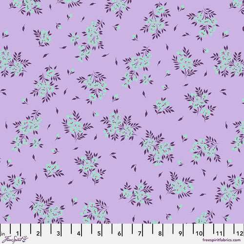 True Colors Quilt Fabric by Tula Pink What a Ditz - Viola PWTP253.VIOLA - Jammin Threads