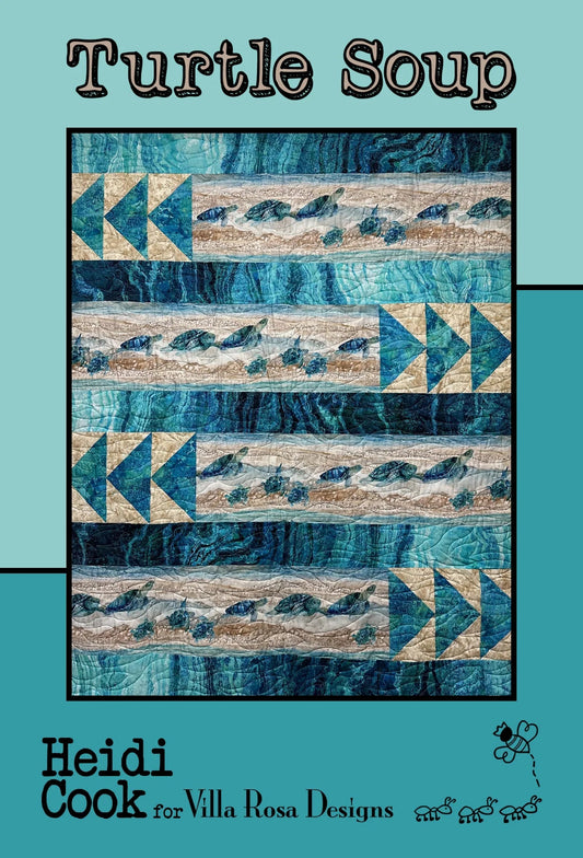 Turtle Soup Quilt Pattern by Heidi Cook for Villa Rosa Designs (PDF Download) - Jammin Threads