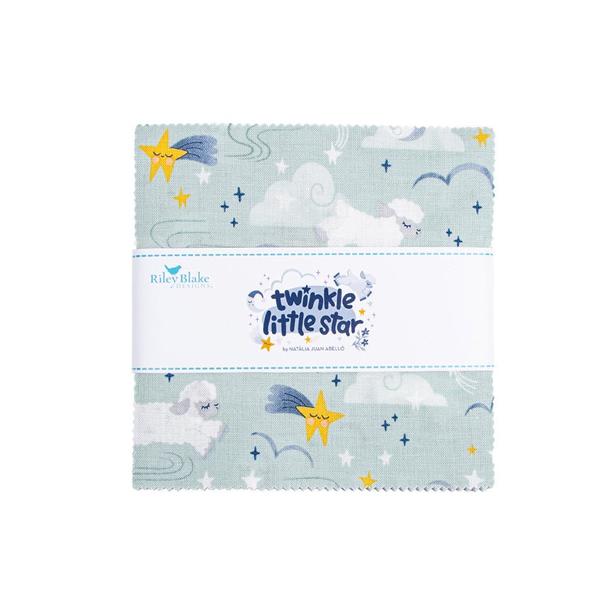 Twinkle Little Star Quilt Fabric 5" Stacker 5 - 16300 - 42 - Jammin Threads
