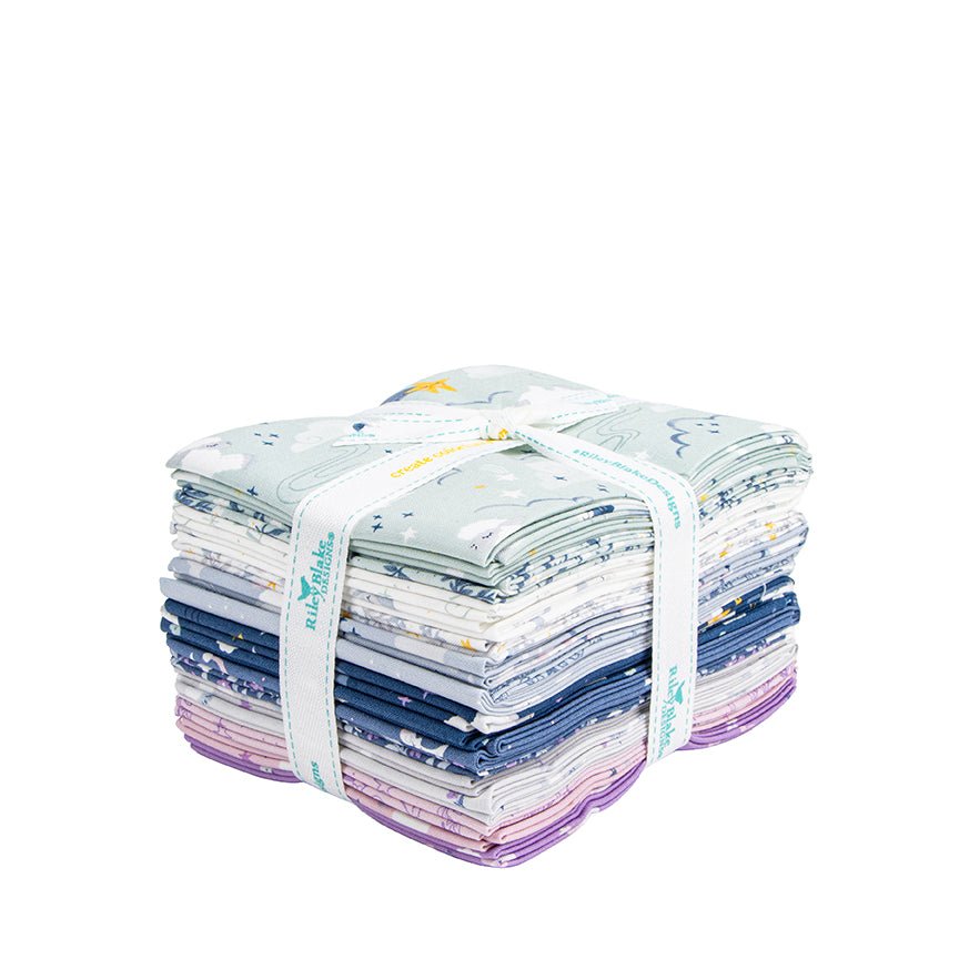 Twinkle Little Star Quilt Fabric Fat Quarter Bundle FQ - 16300 - 18 - Jammin Threads
