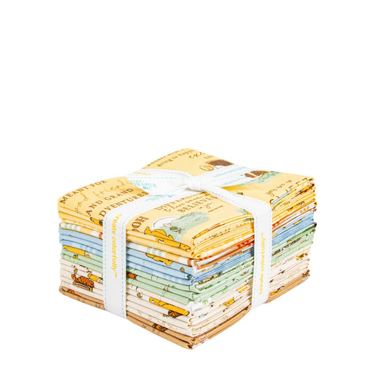 Winnie the Pooh Fat Quarter Bundle by Echo Park Paper Co. FQ - 17000 - 18 - Jammin Threads
