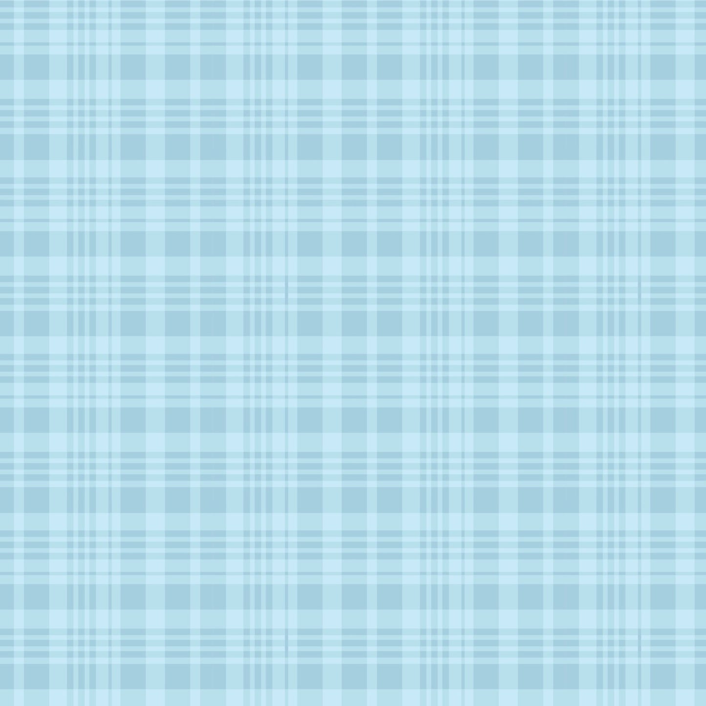 Winnie the Pooh Quilt Fabric Plaid C17005 - BLUE by Echo Park Paper Co. - Jammin Threads