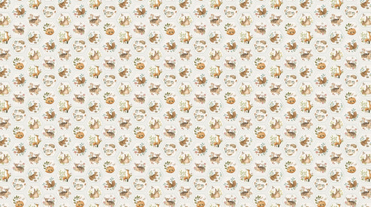 Woodland Heart DP28727 - 11 by Deborah Edwards and Kathryn Christenson for Northcott Fabrics - Jammin Threads