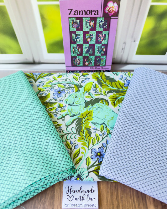 Zamora Quilt Kit – Tula Pink Full Moon Forest II & True Colors | 48" x 64" - Jammin Threads