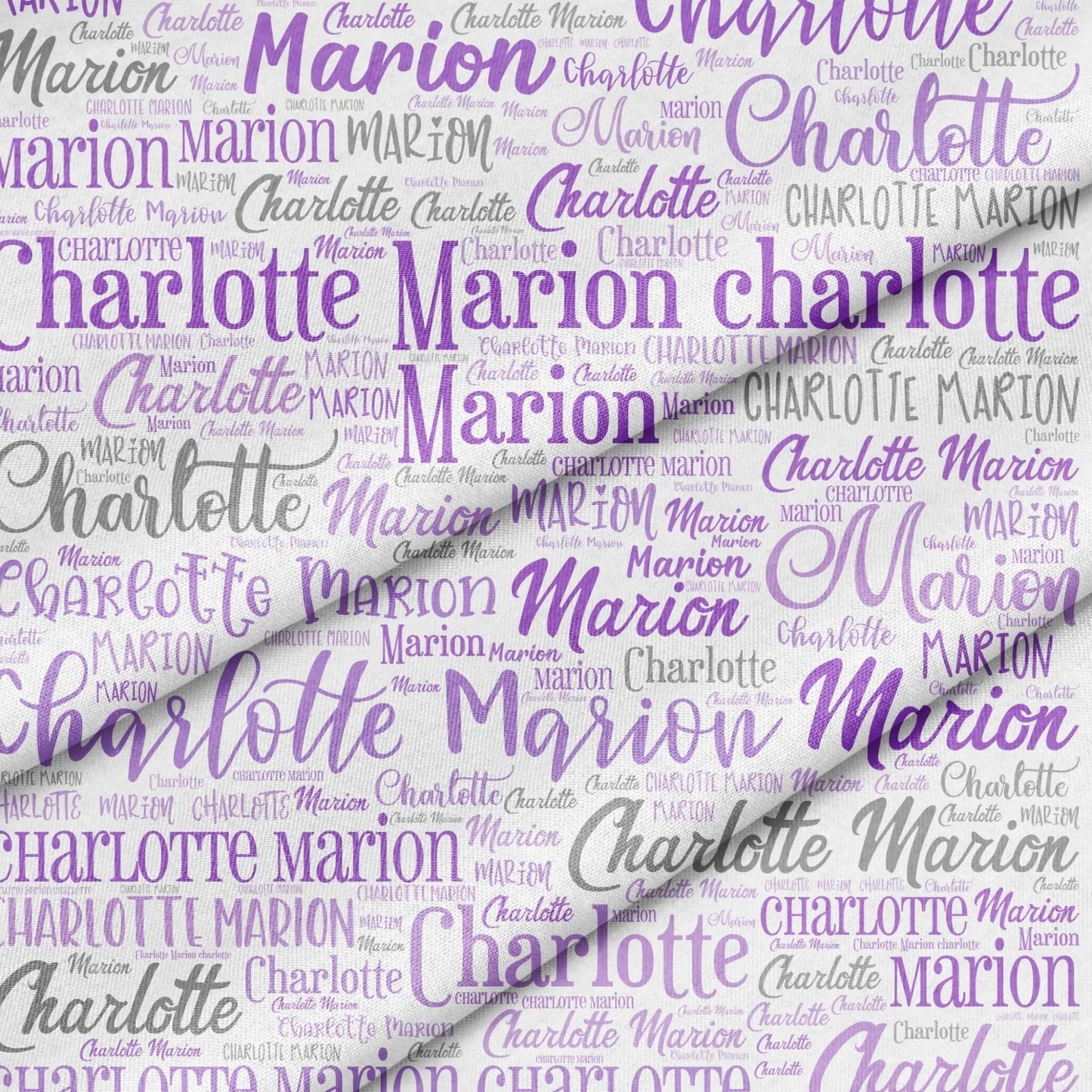 Any Name custom fabric panel - Jammin Threads