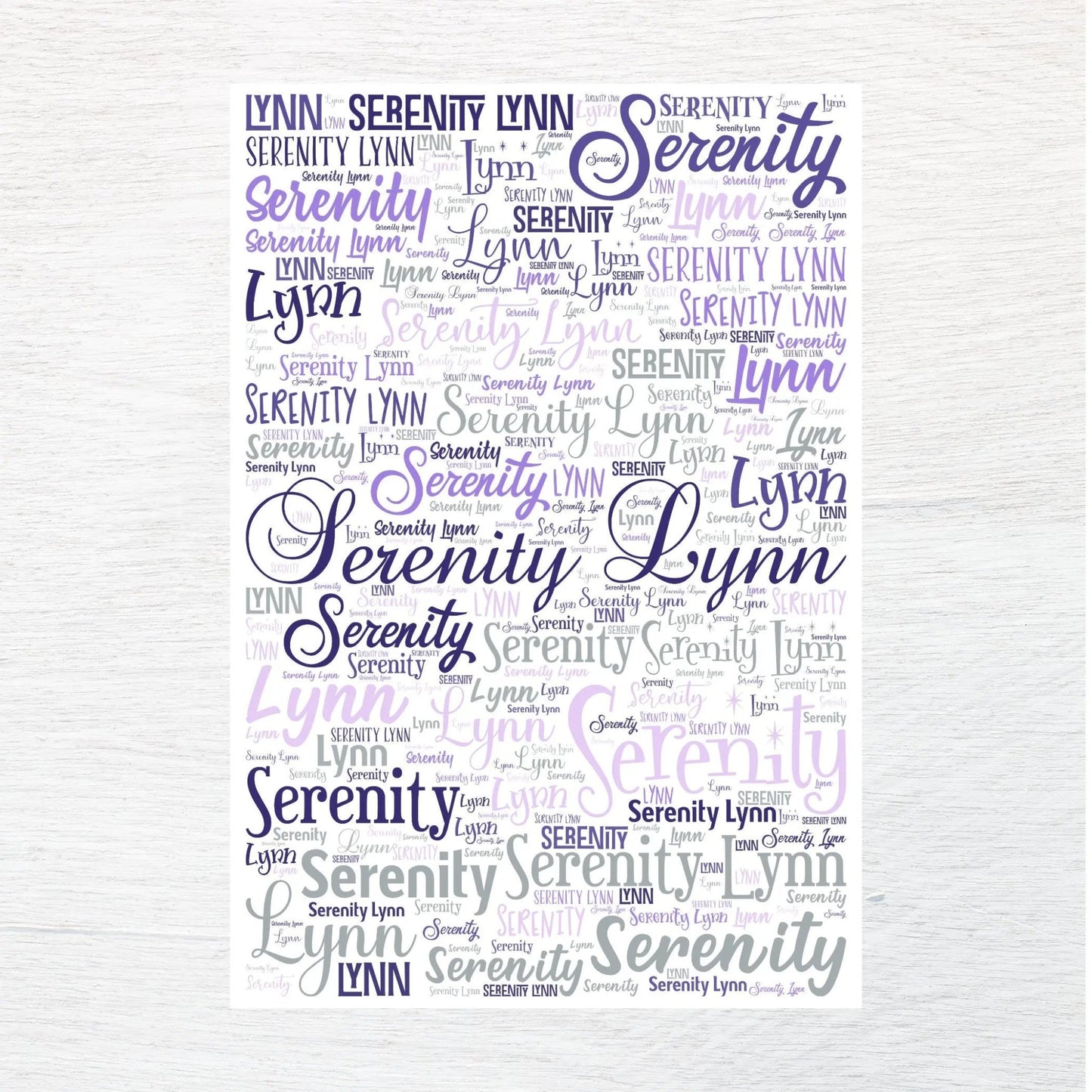 Any Name fabric panel - Jammin Threads