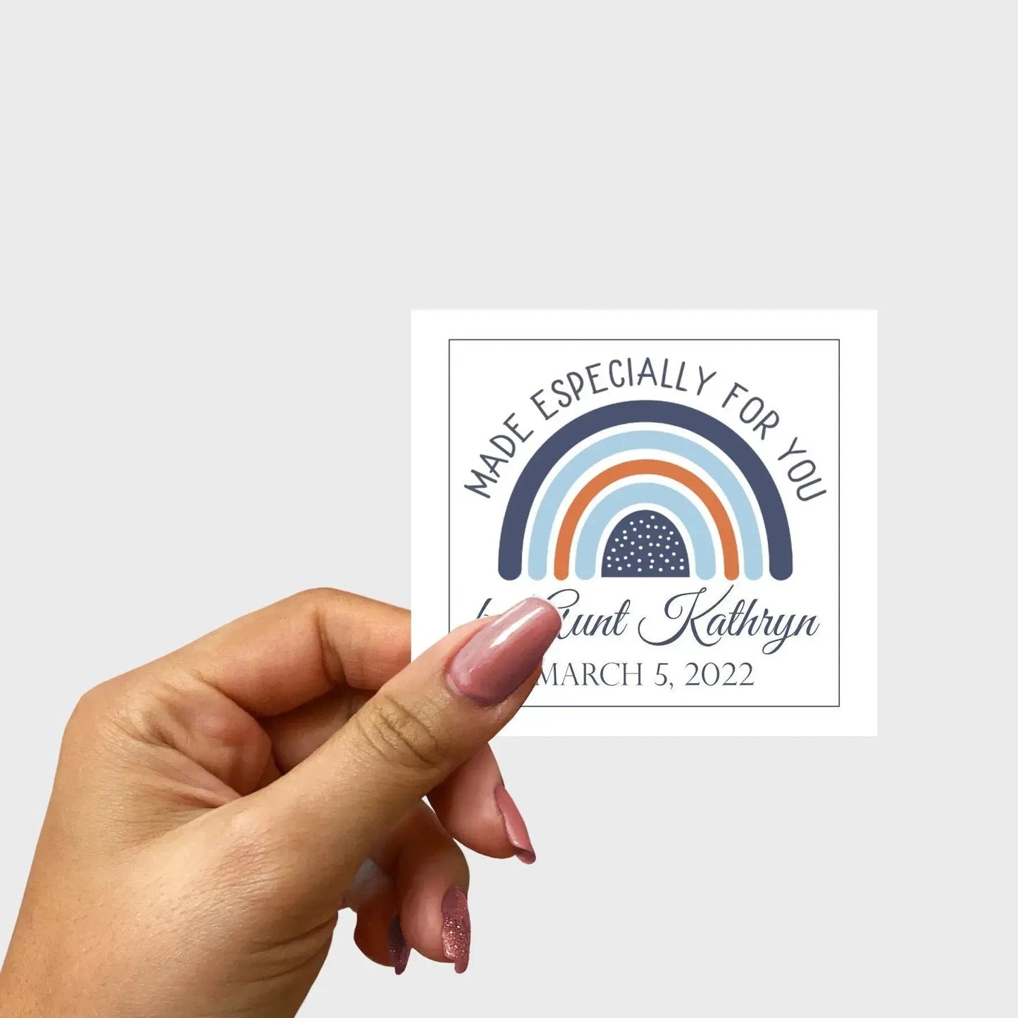 Boho Rainbow Quilt Label - Jammin Threads
