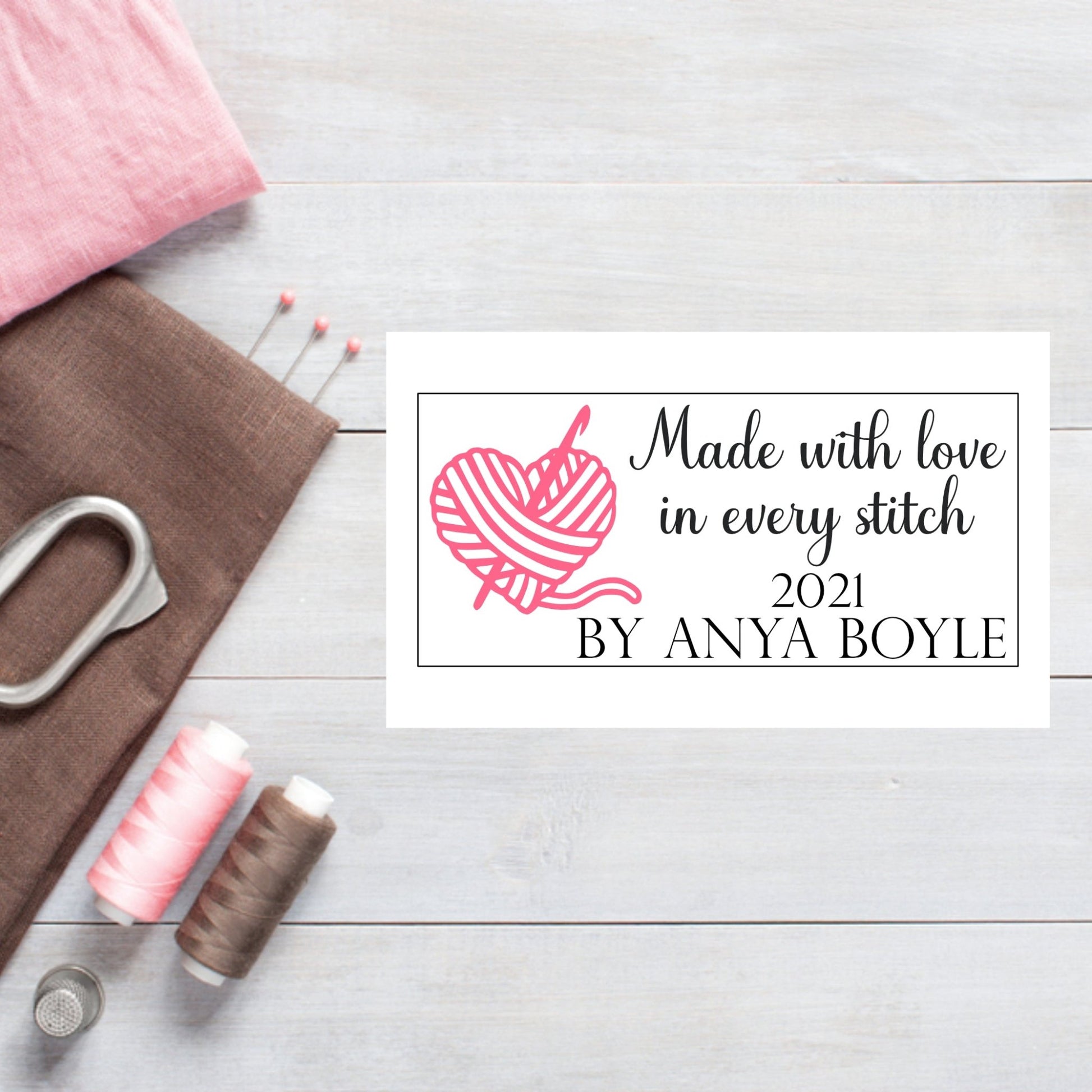 Crochet Blanket Labels - Jammin Threads
