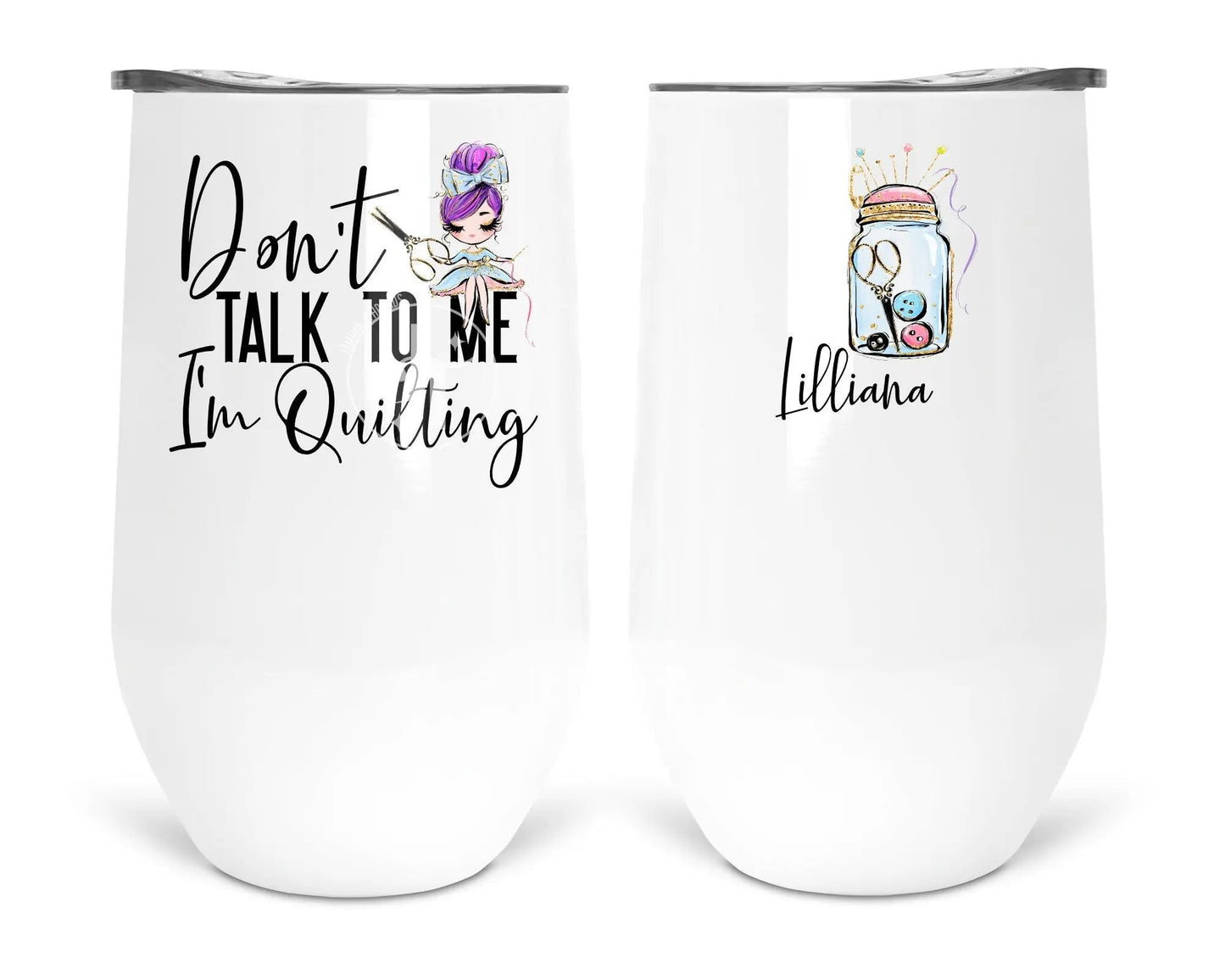 Don't talk to me I'm quilting - Jammin Threads