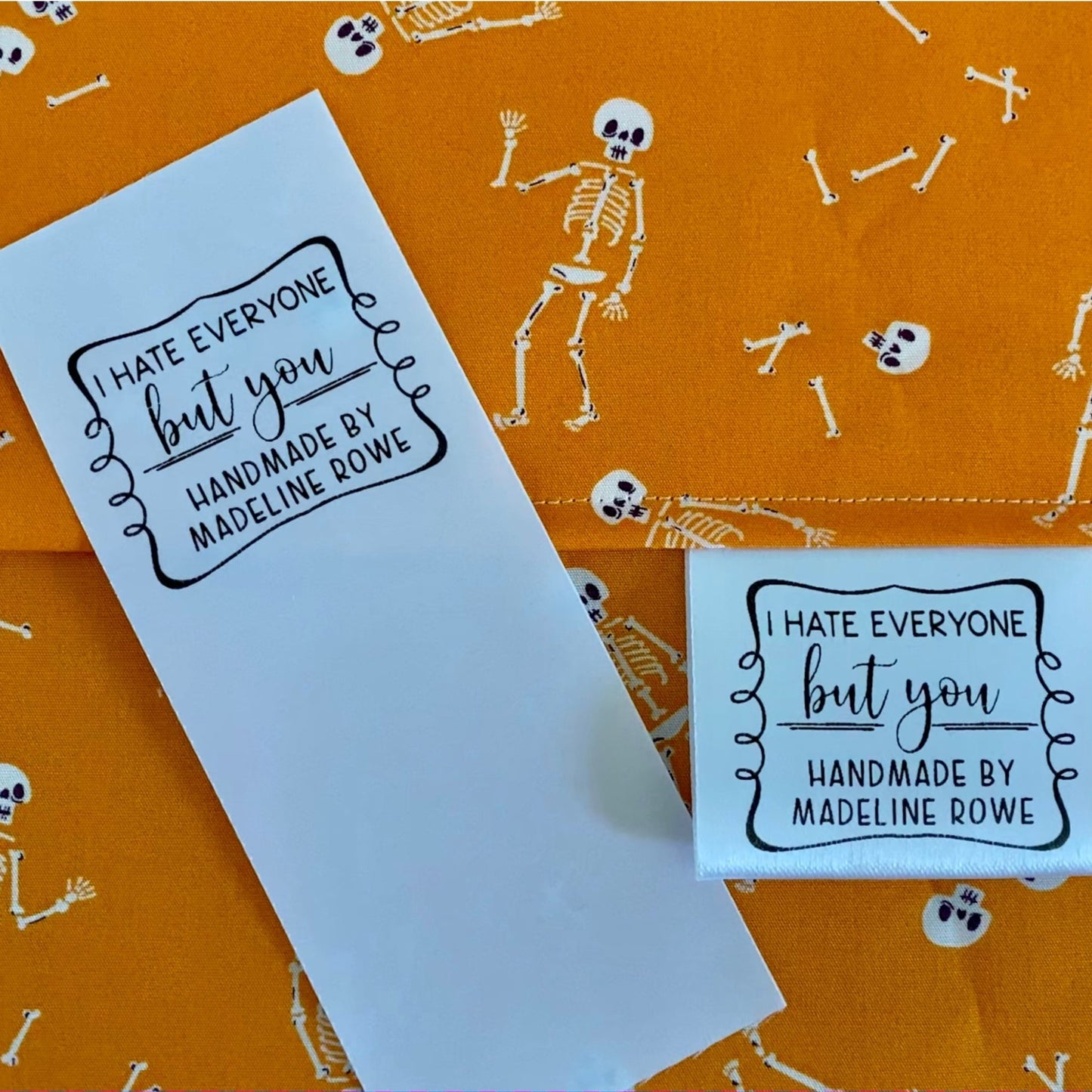 Everyone but You Satin Labels - Jammin Threads