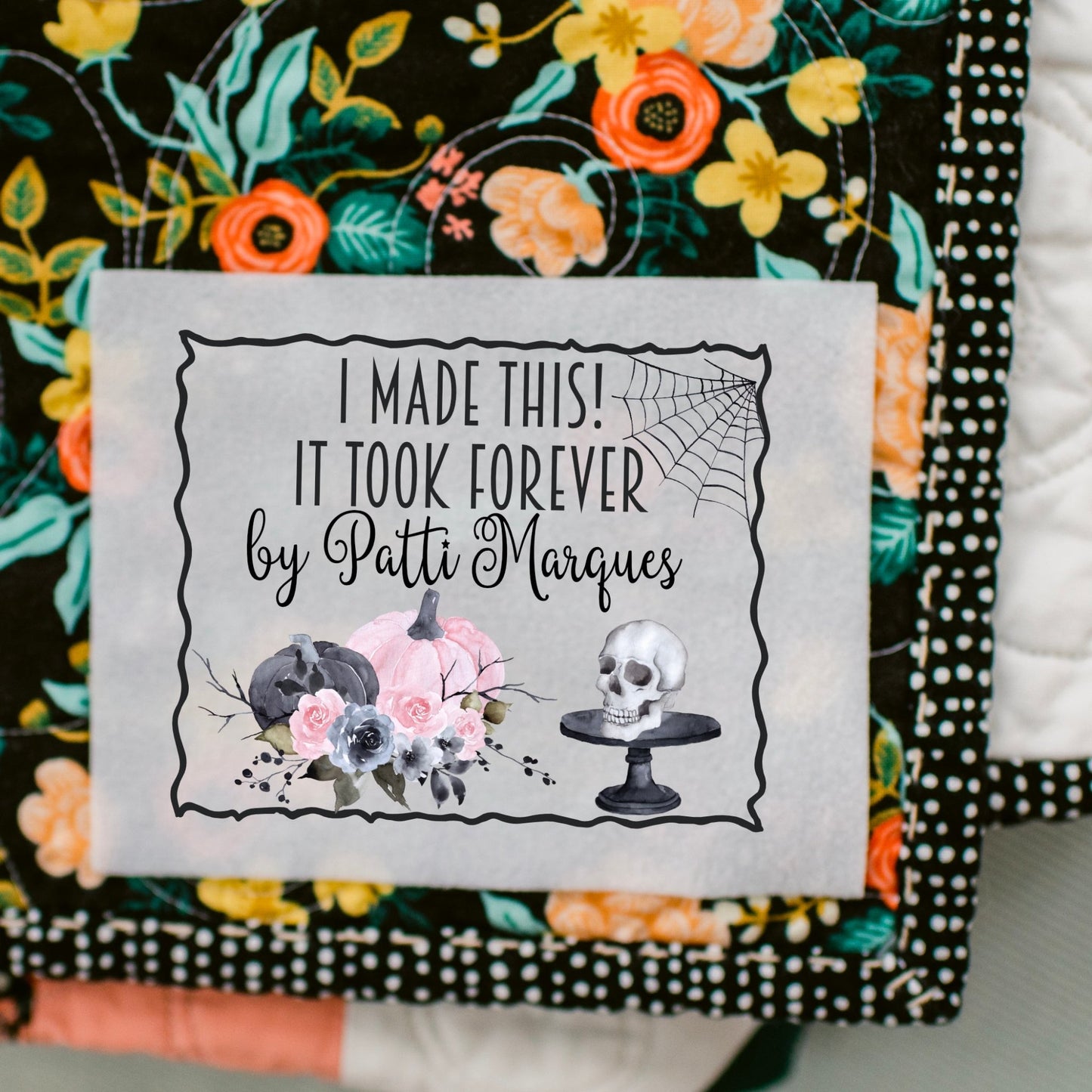 Halloween Quilt Labels - Jammin Threads