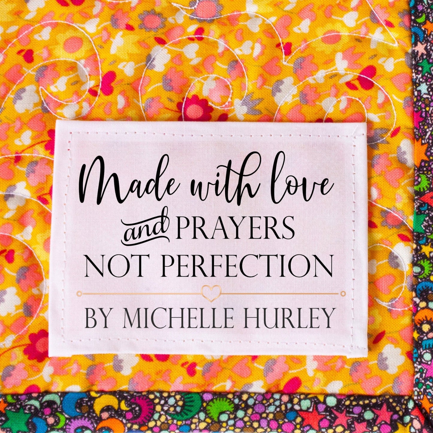 Inspirational Quilt Label Assortment - Personalized Christian Quilt Label Assortment - Jammin Threads
