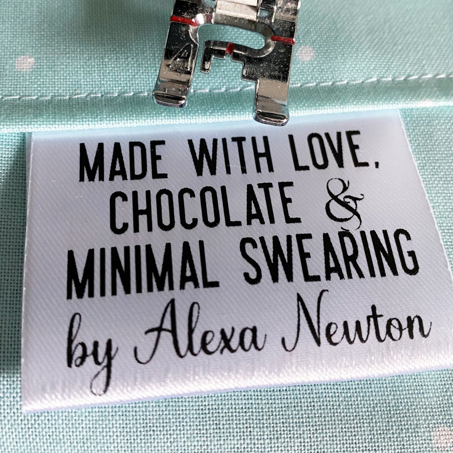 Love, Chocolate and Minimal Swearing - Jammin Threads