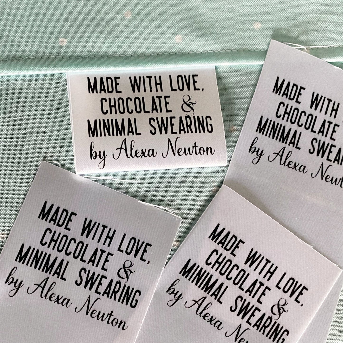 Love, Chocolate and Minimal Swearing - Jammin Threads