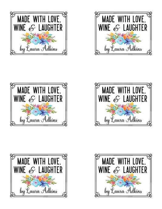 Love, Wine and Laughter - Jammin Threads