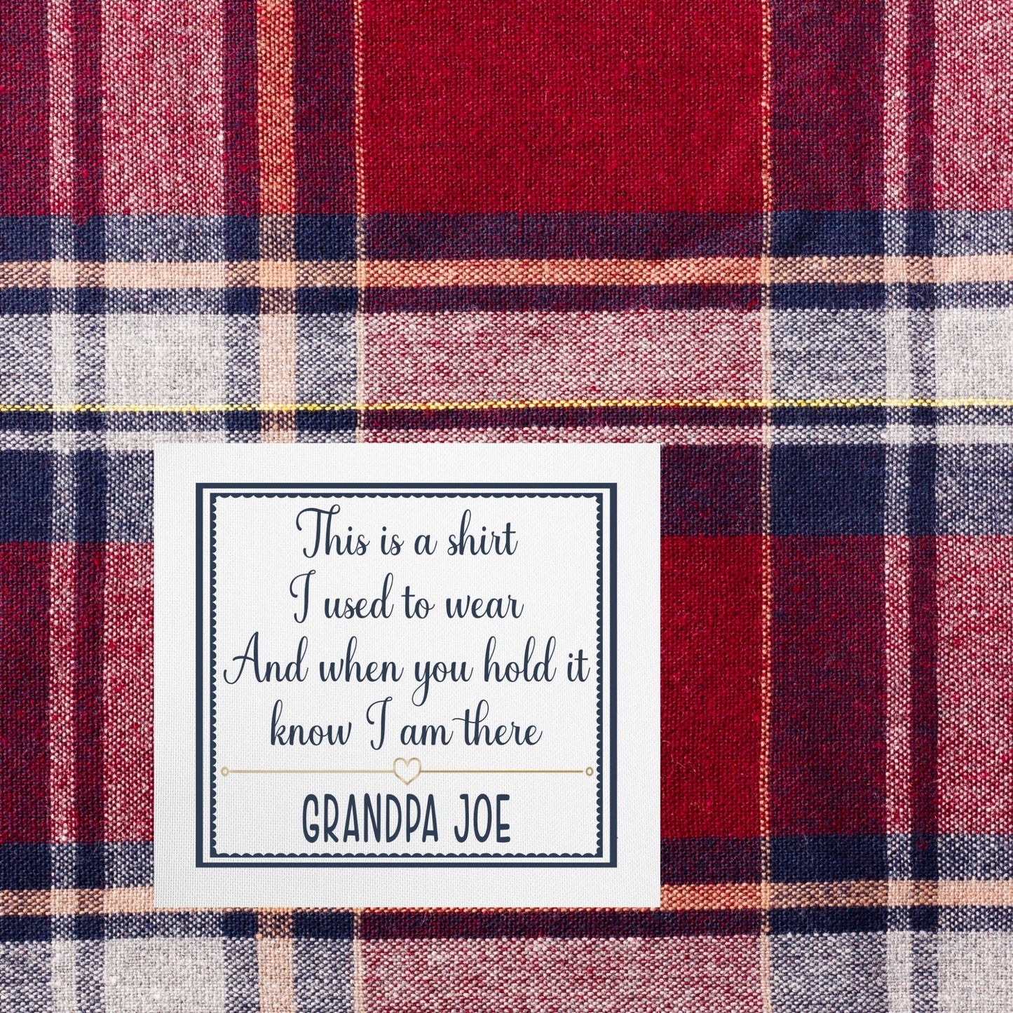 Memory Shirt Labels - Jammin Threads